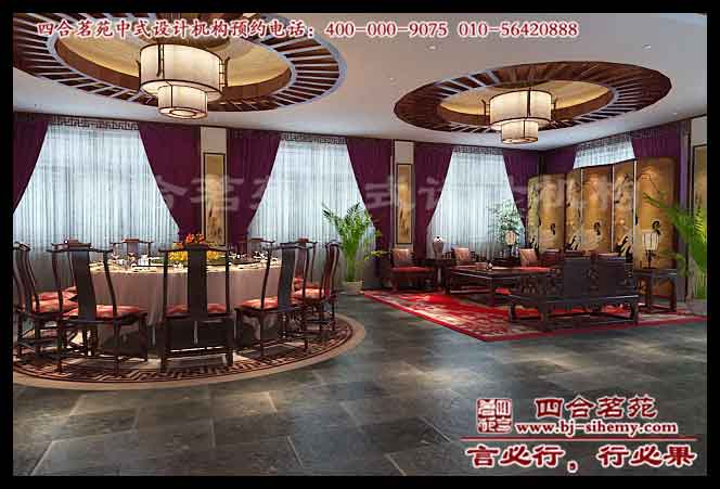 中式酒店設(shè)計效果圖